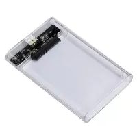 Карман внешний AgeStar 2.5", USB 3.2, 12.5mm /15mm HDD/SSD Transparent (3UB2P6C (Transparent))
