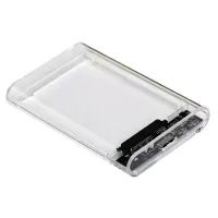 Карман внешний AgeStar 2.5", USB 3.2, 12.5mm /15mm HDD/SSD Transparent (3UB2P6C (Transparent)) изображение 3
