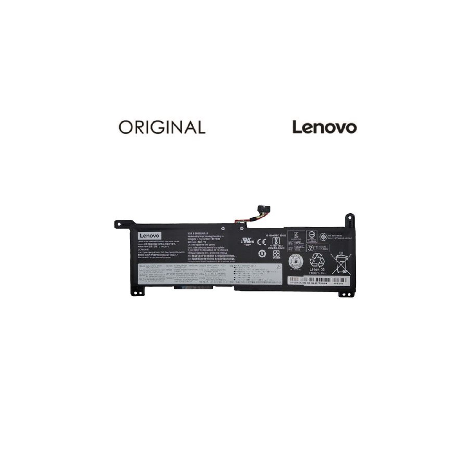 Аккумулятор для ноутбука Lenovo Ideapad Slim 1-11AST-05 (L19M2PF0) 7.5V 4670mAh (NB481323)