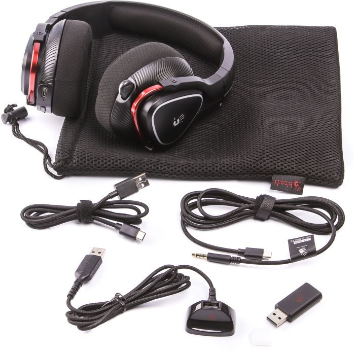 Наушники A4Tech Bloody MR710 Black изображение 7