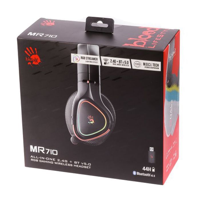 Наушники A4Tech Bloody MR710 Black изображение 9
