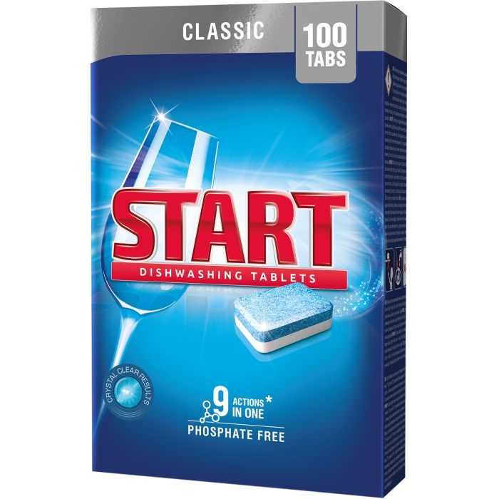 Таблетки для посудомоечных машин Start Classic 100 шт. (4820207100053)