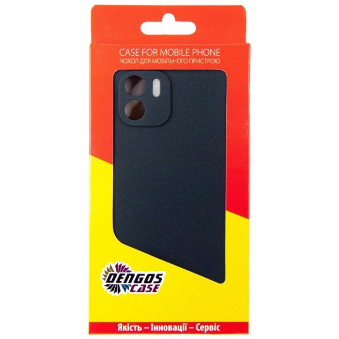 Чехол для мобильного телефона Dengos Carbon Xiaomi Redmi A1 (black) (DG-TPU-CRBN-161) изображение 5
