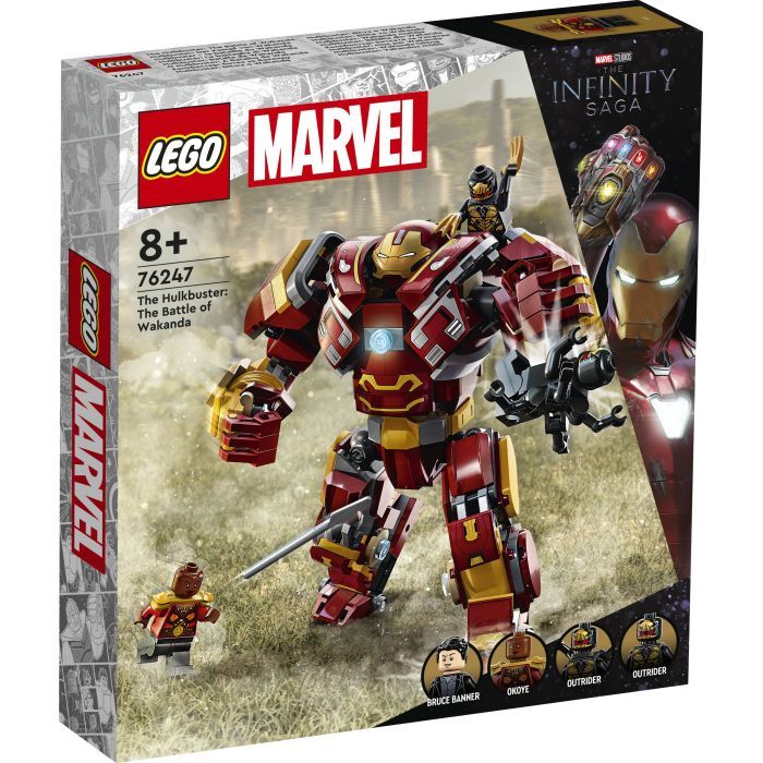 Конструктор LEGO Super Heroes Халкбастер: битва за Ваканду 385 деталей (76247) изображение 5