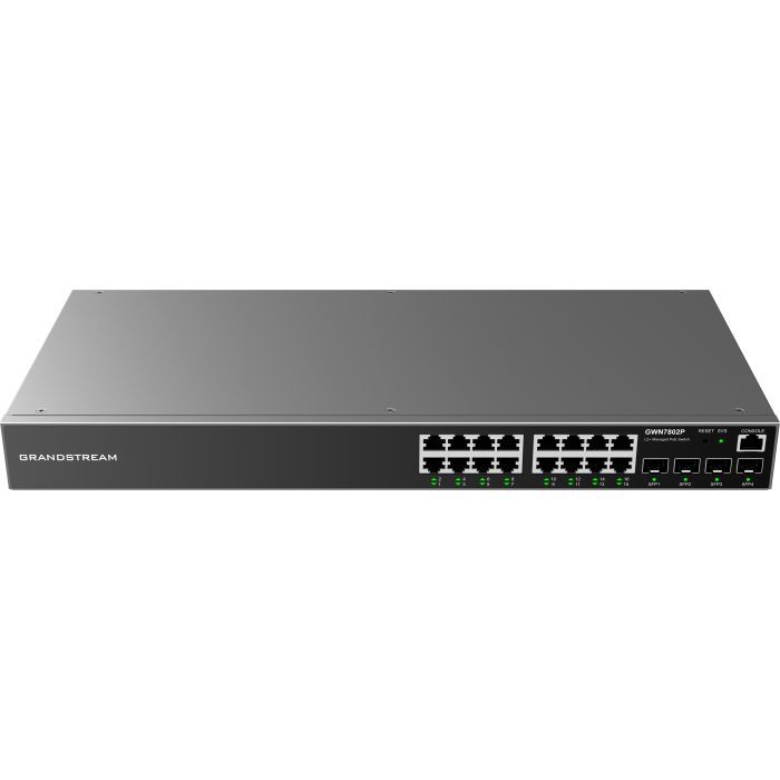 Комутатор мережевий Grandstream GWN7802P зображення 2
