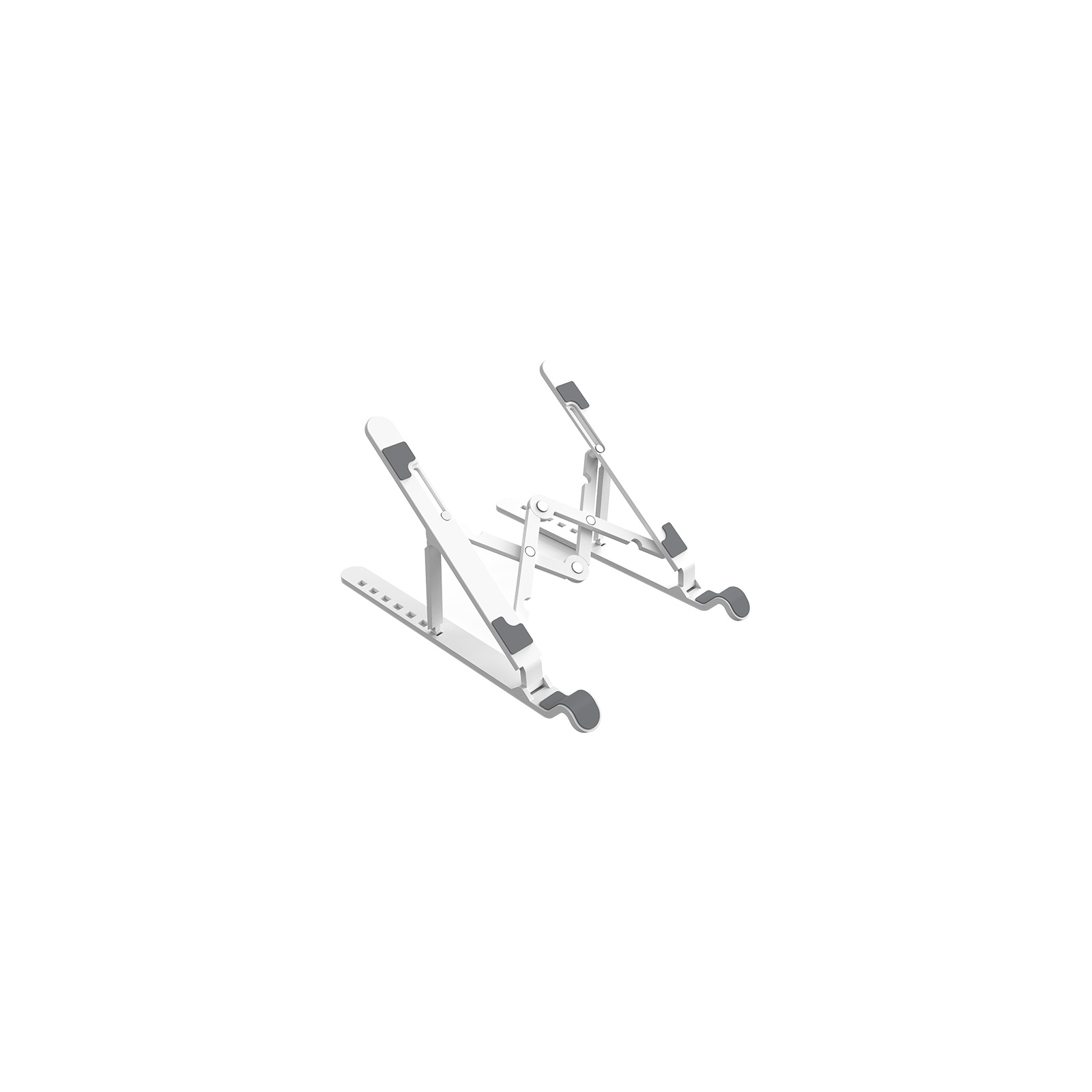 Подставка для ноутбука Orico 11-17", 7 position (15°-45°) plastic white (HS081829)