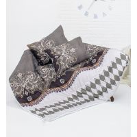 Ковдра MirSon Набір Tencel Зима №3695 Print Line Myrrh (ковдра + 2 подушки середні) 172х205+2х50х70 (2200004848198) зображення 2