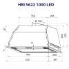 Витяжка кухонна Minola HBI 5622 BLF 1000 LED зображення 10