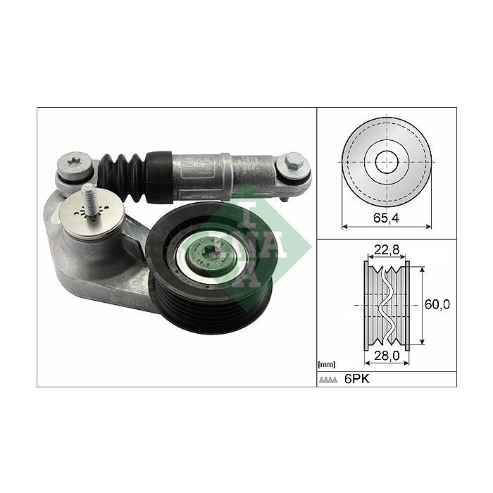 Натягувач ременя з роликом INA 534 0595 10