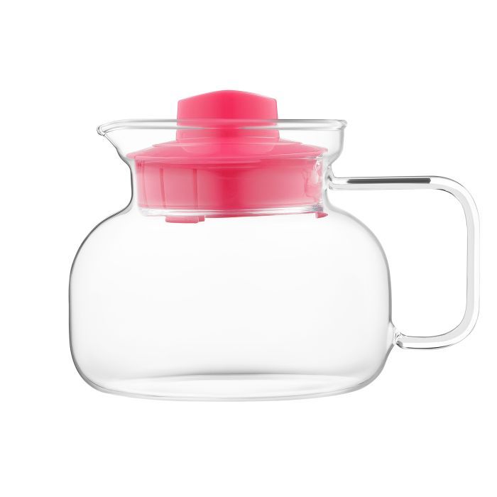 Заварник Termisil Maja Barrel Glass Handle 1000 мл Pink (CDTP100AR) изображение 3