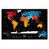 Скретч карта 1DEA.me Travel Map Weekend Black World (gold) (13072) изображение 3
