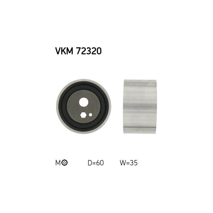 Ролик натяжителя ремня SKF VKM 72320