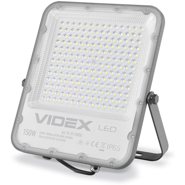 Прожектор Videx LED PREMIUM F2 150W 5000K (VL-F2-1505G) изображение 2