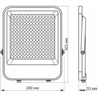 Прожектор Videx LED PREMIUM F2 150W 5000K (VL-F2-1505G) изображение 4