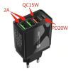 Зарядний пристрій XoKo QC-470 (APD-36W01) (QC-470-BK) зображення 4