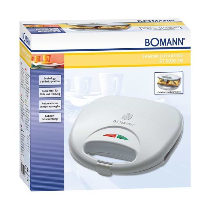 Сэндвичница Bomann ST5016 CB white (ST5016CB white) изображение 7