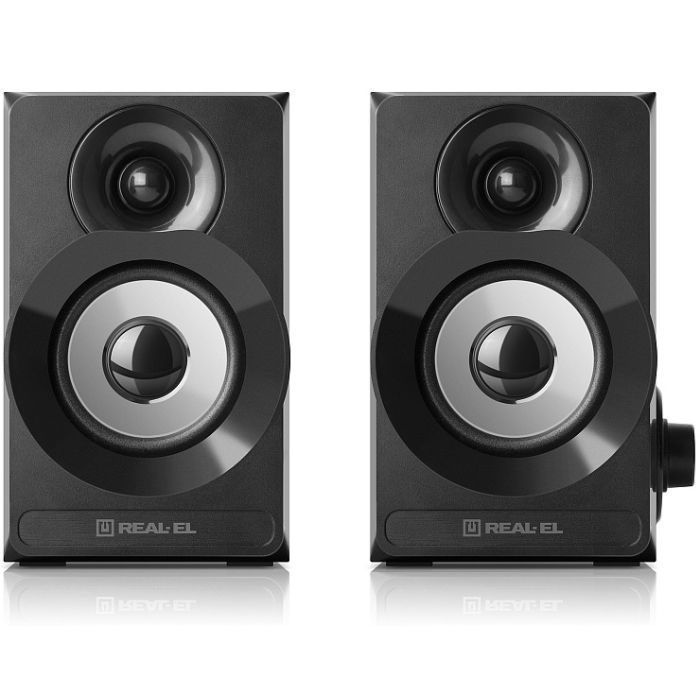 Акустична система REAL-EL S-200 USB Black зображення 2