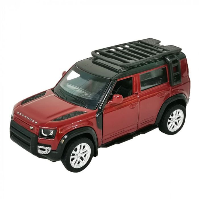 Масштабна модель автомобіля TechnoDrive Land Rover Defender 110 Червона (250288)