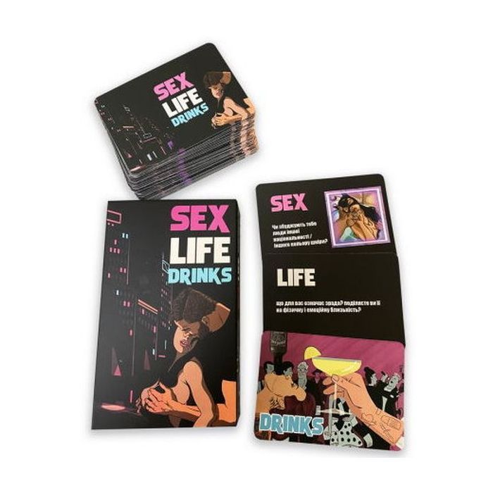 Настільна гра 18+ PLAYROOM Sex Life Drinks (ВР_SLD) зображення 4