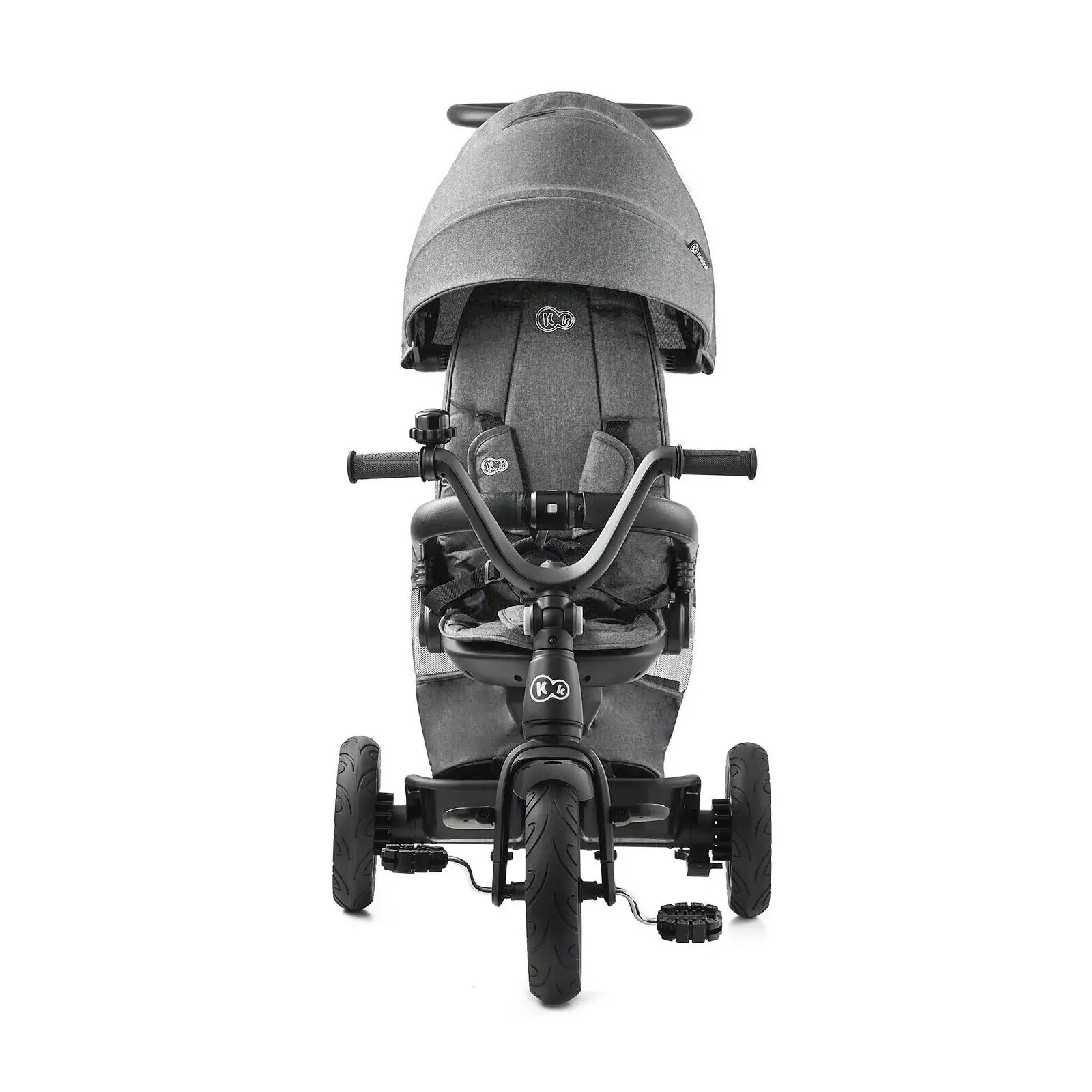 Дитячий велосипед Kinderkraft Easytwist Platinum Grey (KKRETWIGRY0000) (5902533914487) зображення 2