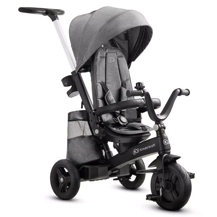 Детский велосипед Kinderkraft Easytwist Platinum Grey (KKRETWIGRY0000) (5902533914487) изображение 3