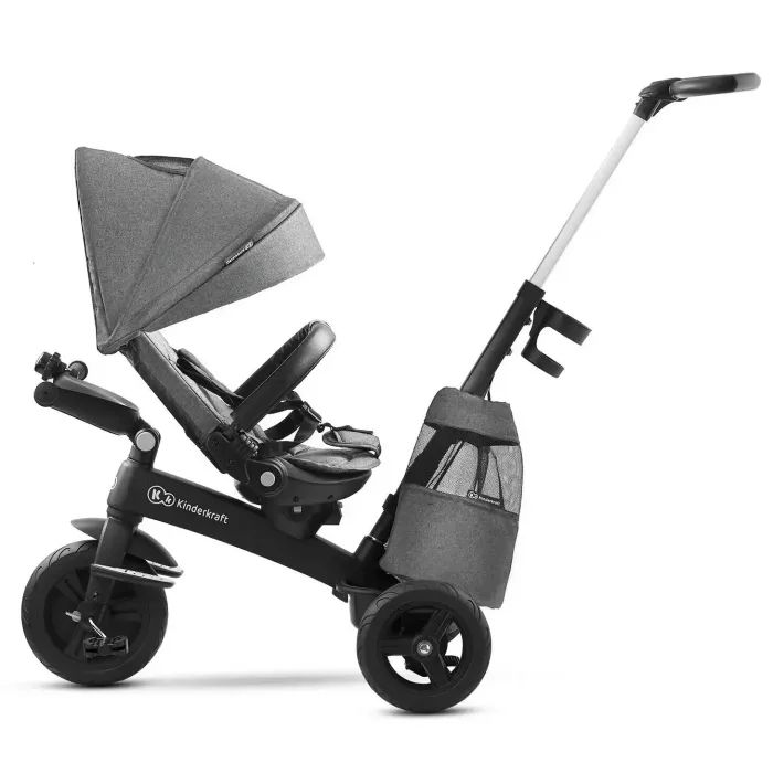 Детский велосипед Kinderkraft Easytwist Platinum Grey (KKRETWIGRY0000) (5902533914487) изображение 4