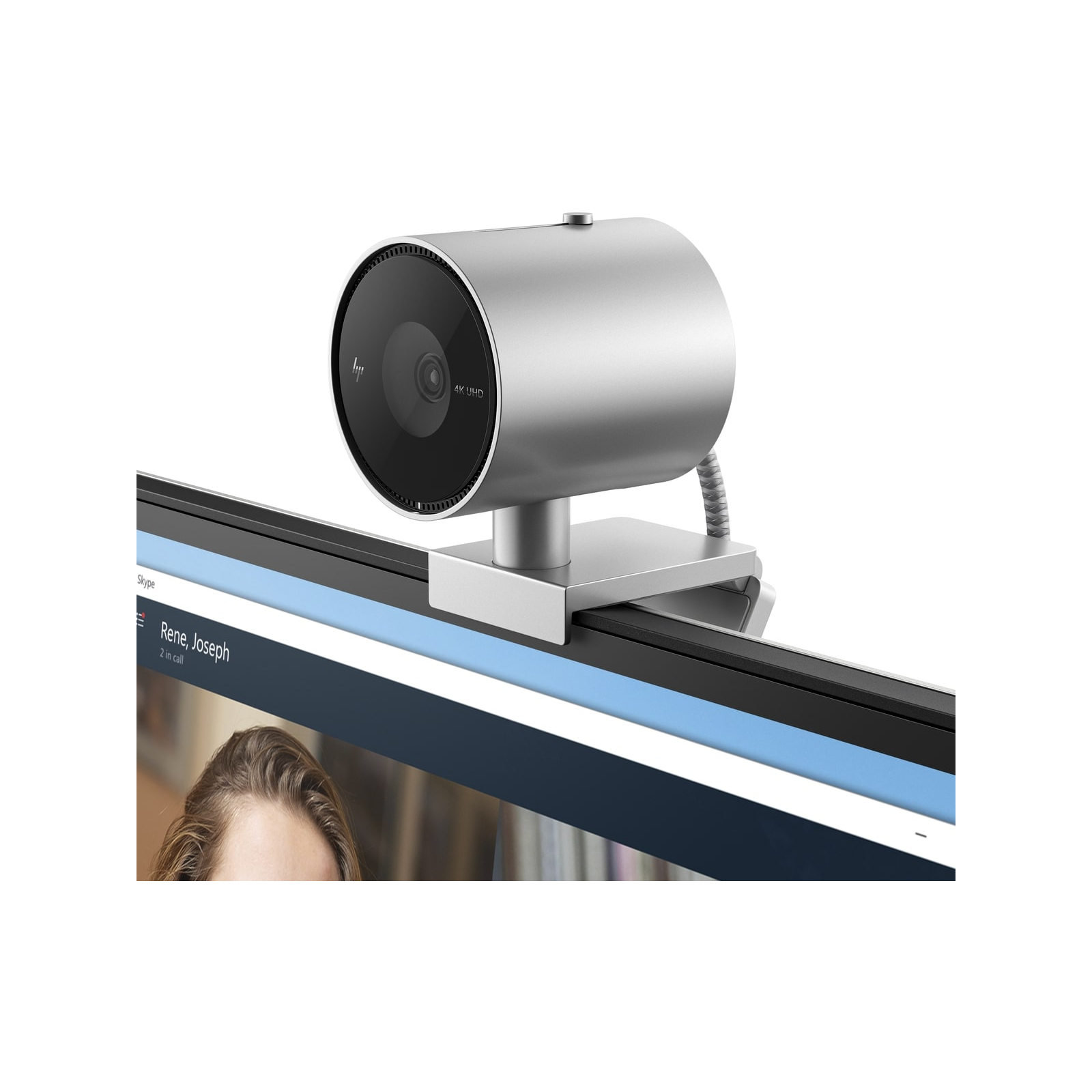 Веб-камера HP 950 4K USB Silver (4C9Q2AA) изображение 7