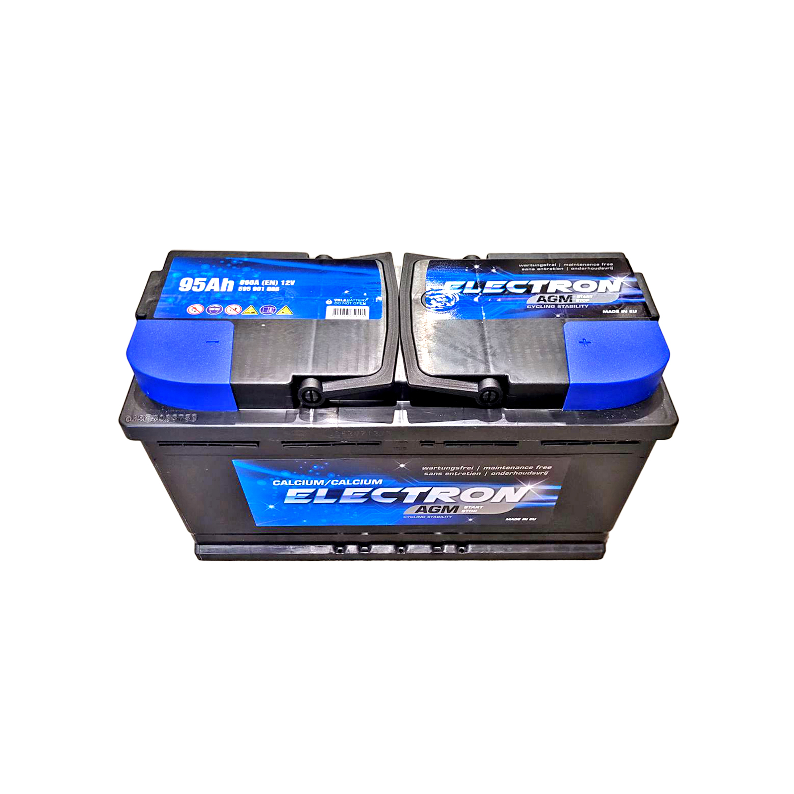 Аккумулятор автомобильный ELECTRON AGM AGM 95Ah Ев (-/+) (860EN) (595901086)