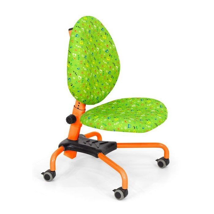 Дитяче крісло Pondi Ерго Ноти Зелено-помаранчеве (ЗЛ103ОР)