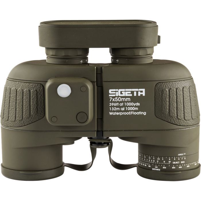 Бінокль Sigeta Admiral 7x50 Military Floating/Compass/Reticle (65810) зображення 4