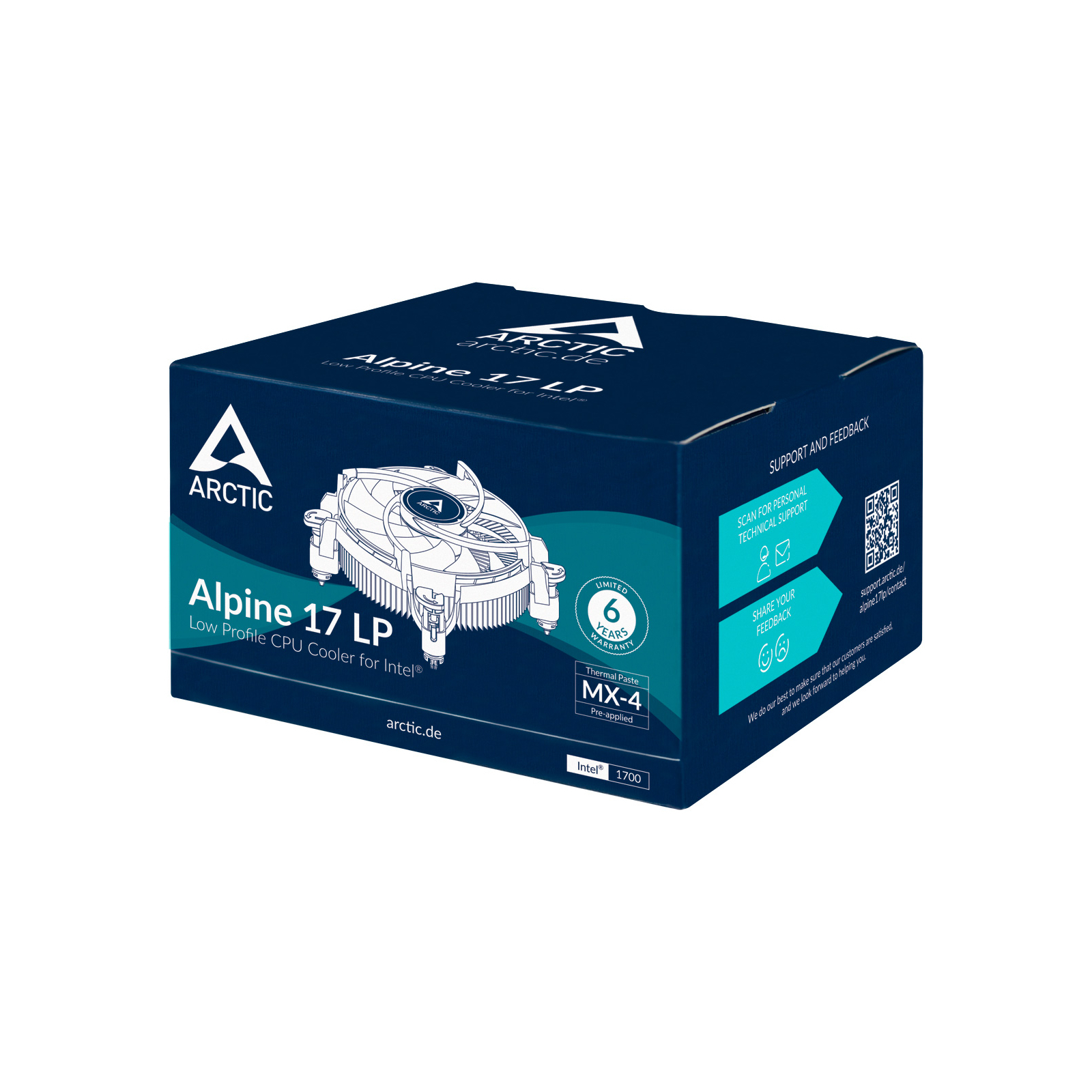 Кулер для процессора Arctic Alpine 17 LP (ACALP00042A) изображение 6