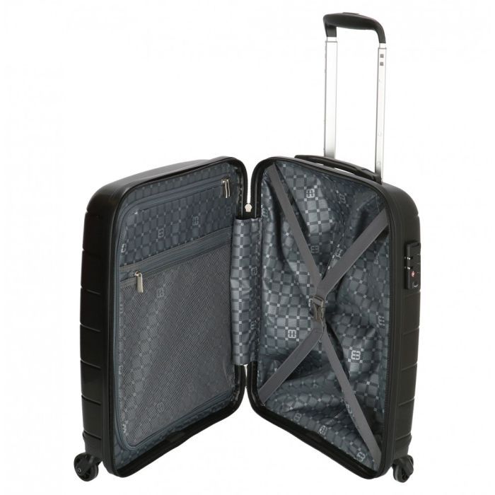Чемодан Enrico Benetti Denver Black M (Eb18013 001-60) изображение 4