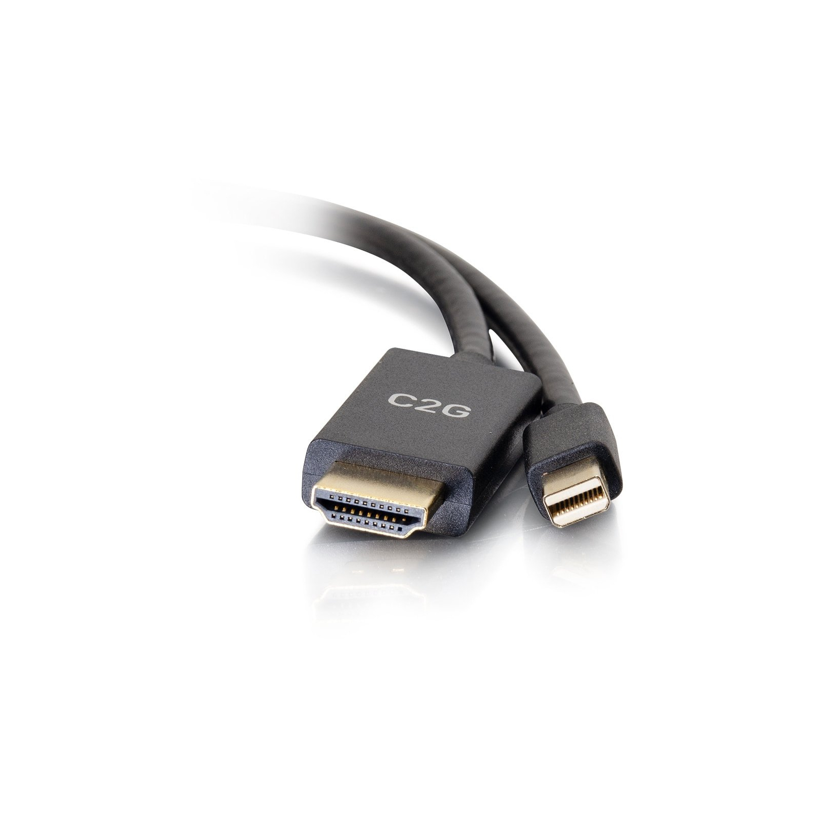 Кабель мультимедийный Mini DP to HDMI 1.8m C2G (CG84436) изображение 2