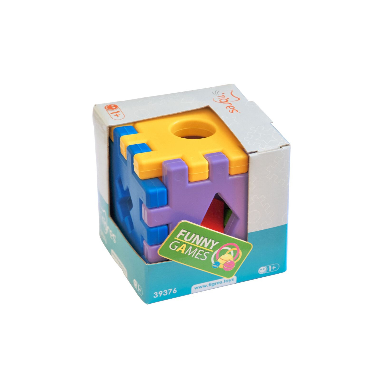 Развивающая игрушка Tigres Волшебный куб 12 элементов в коробке (39376) изображение 4
