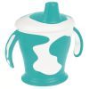 Поїльник-непроливайка Canpol babies Little Cow 250 мл бірюзова (31/404)
