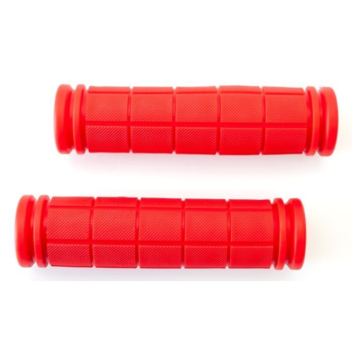 Грипсы Bravvos L127 мм FL-368 Red (GRI-231)