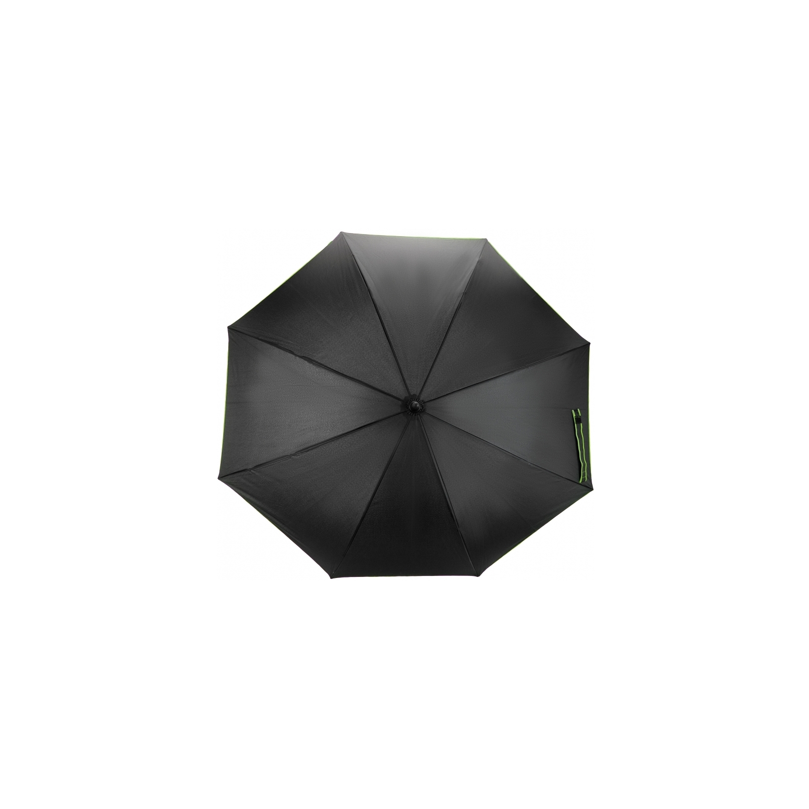 Зонт Optima Promo Next трость автомат, черно/зеленая (O98505) изображение 2