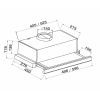 Витяжка кухонна GRANADO Telde 603-700 white glass (GCH126355) зображення 8