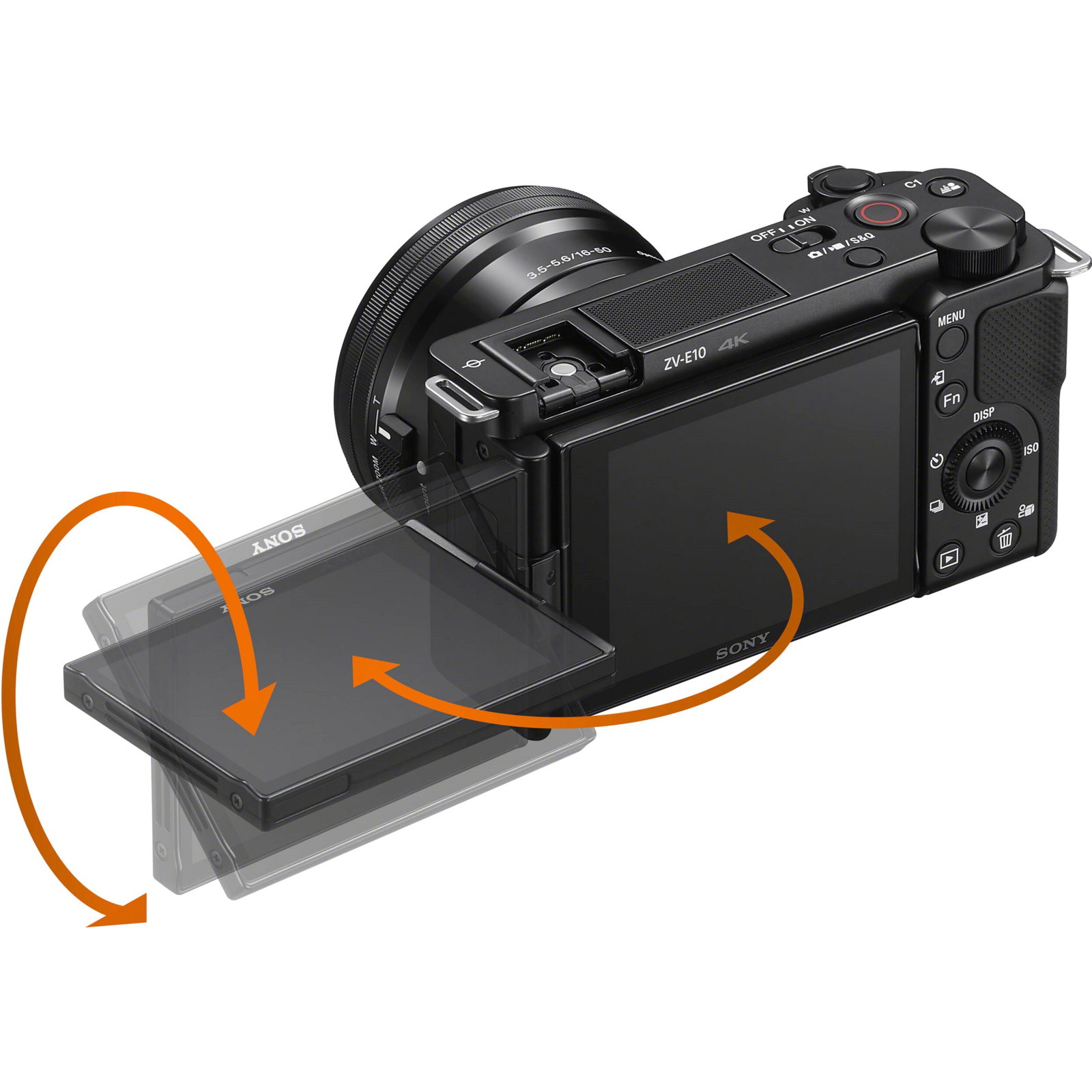 Цифровий фотоапарат Sony Alpha ZV-E10 kit 16-50mm White (ZVE10LW.CEC) зображення 10