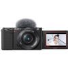 Цифровий фотоапарат Sony Alpha ZV-E10 kit 16-50mm Black (ZVE10LB.CEC) зображення 3