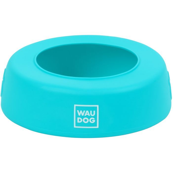 Посуд для собак WAUDOG Silicone Миска-непроливайка 750 мл жовта (50788)
