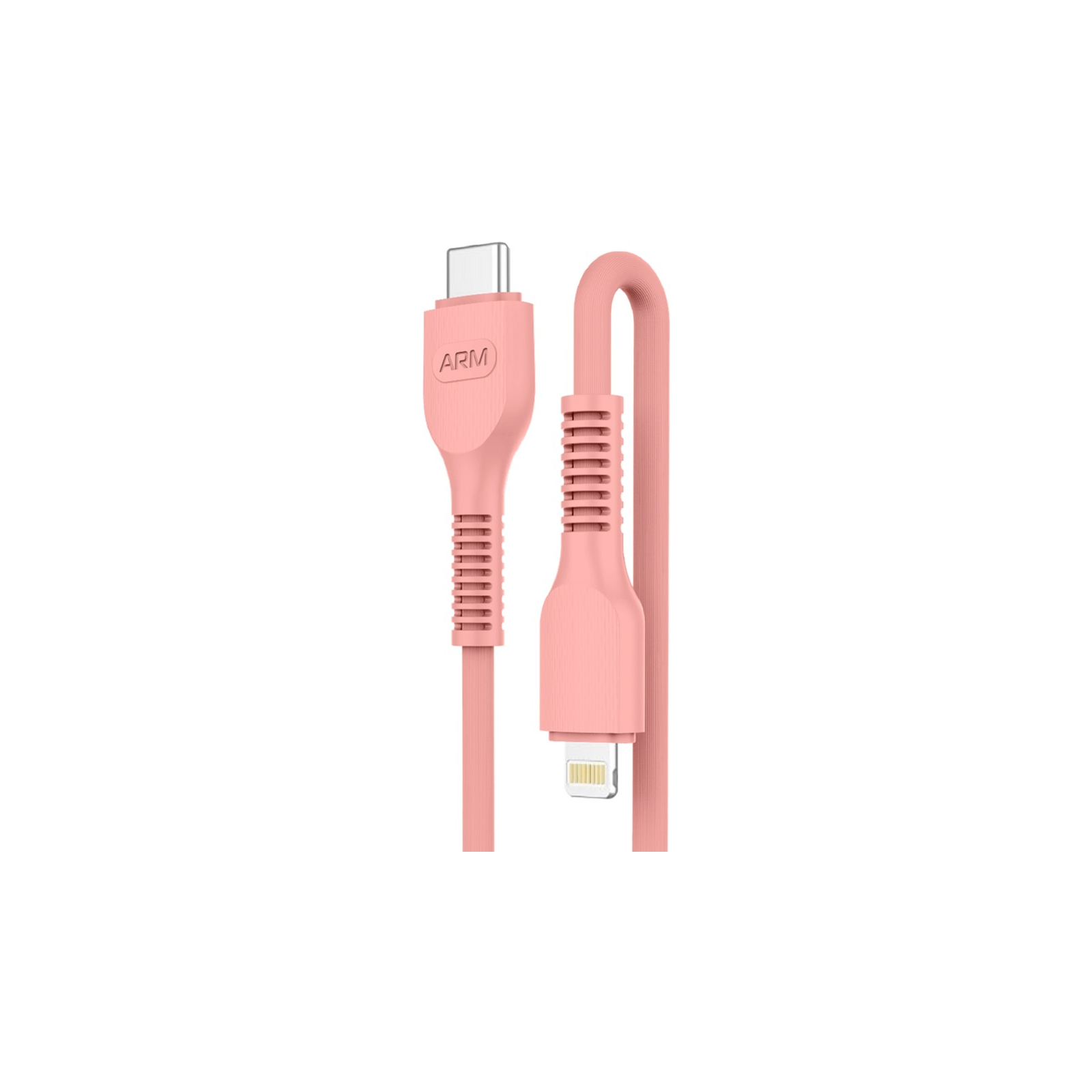 Дата кабель USB-C to Lightning 1.0m AR88 3A Peach Armorstandart (ARM65289)