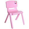 Стілець садовий Irak Plastik дитячий Jumbo №2 рожевий (4596)
