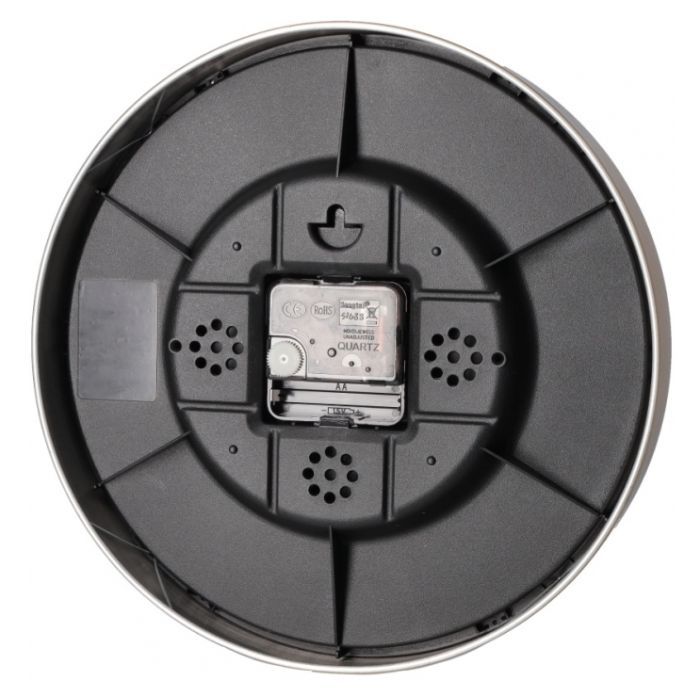 Настенные часы Optima Rich металлический, черный (O52088) изображение 3