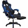 Крісло ігрове GT Racer X-2324 Black/Blue (X-2324 Fabric Black/Blue) зображення 4