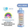 Бутылочка для кормления Chicco Well-Being Colors с силиконовой соской 2м+ 250 мл Оранжевая (28623.31) изображение 8