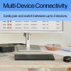 Клавіатура HP 350 Compact Multi-Device Bluetooth UA Black (692S8AA) зображення 4