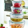 Пищевой контейнер Irak Plastik Fresh круглий 1,5 л прозорий (5226) изображение 3