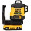 Лазерний нівелір DeWALT 18В XR Li-Ion, зелений промінь, 2Ah, ЗУ, кейс (DCLE34031D1)