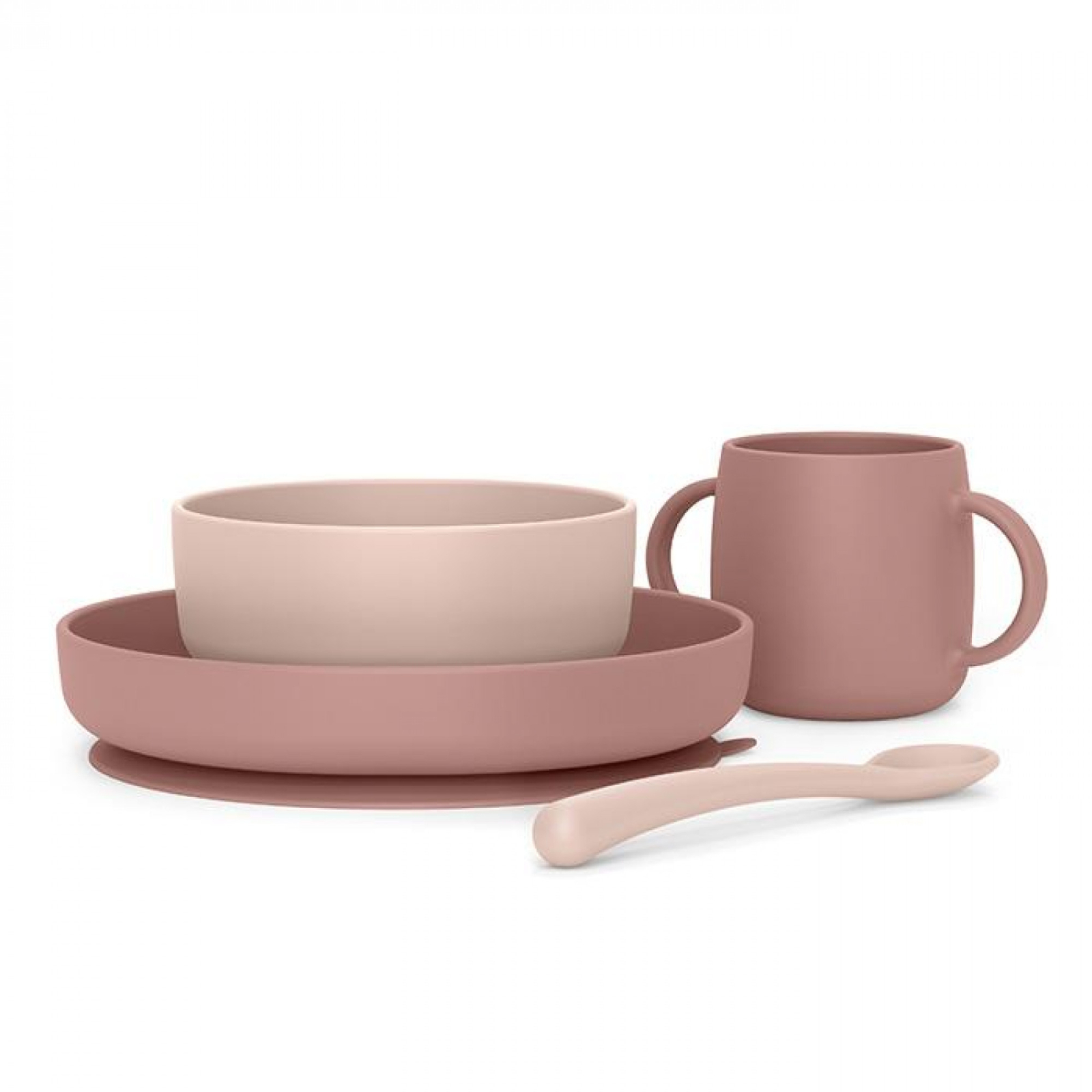 Набор детской посуды Suavinex Colour Essence розовый (401543) изображение 2